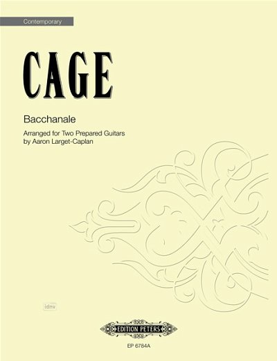 J. Cage: Bacchanale (Arranged for Two Prepared , 2Git (Sppa)