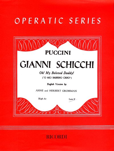 G. Puccini: Gianni Schicchi: Oh! My Beloved Daddy, GesKlav
