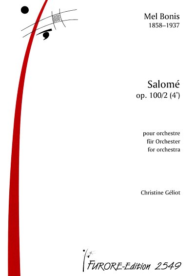M. Bonis: Salomé op. 100/2, Sinfo (Stp)