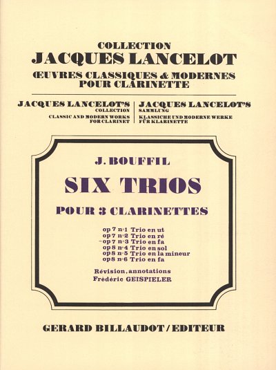 6 Trios - op. 7 n° 3 en fa