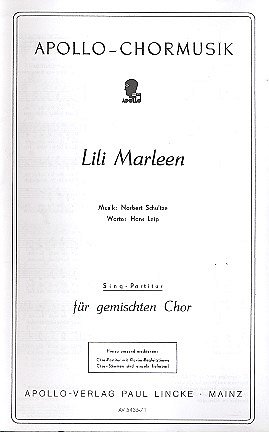 Schulze Norbert: Lili Marleen