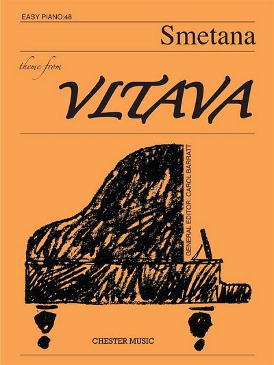 B. Smetana: Theme from Vltava (Easy Piano No.48), Klav