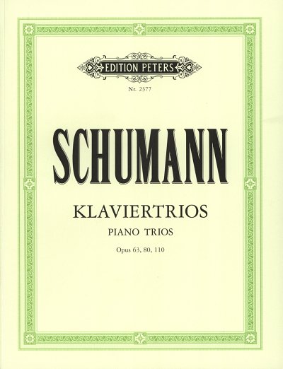 R. Schumann: Saemtliche Klaviertrios