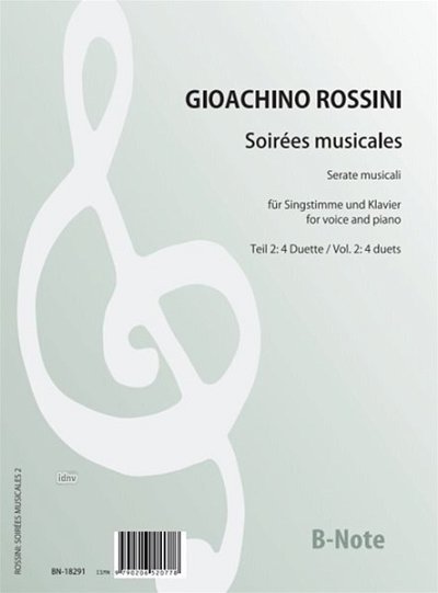R.G. (1792-1868): Soirées musicales 2: 4 Duette für zwei Sti