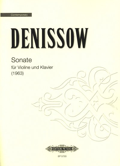 E. Denisov: Sonate 1963