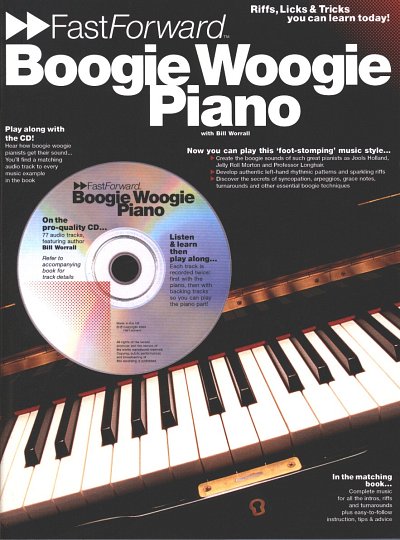 Fast Forward Boogie Woogie Piano Book/Cd