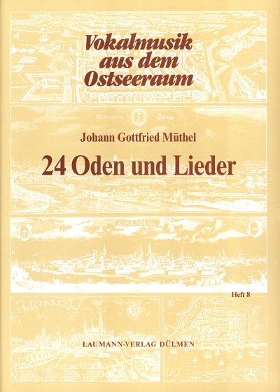 Muethel Johann Gottfried: 24 Oden Und Lieder Vokalmusik Aus 
