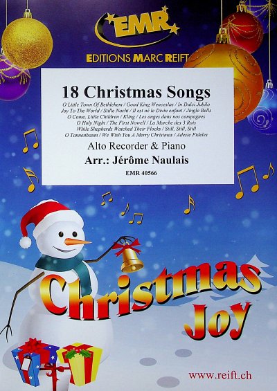J. Naulais: 18 Christmas Songs, AblfKlav