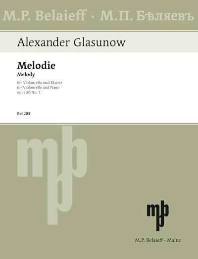 A. Glasunow: Mélodie