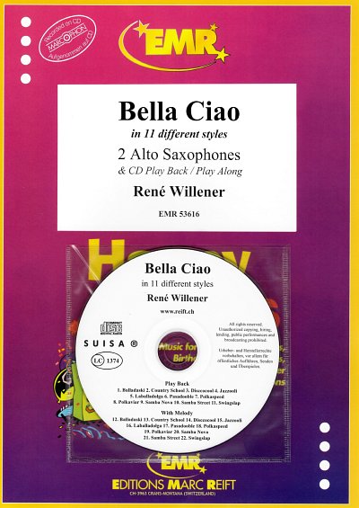 R. Willener: Bella Ciao, 2Asax (+CD)