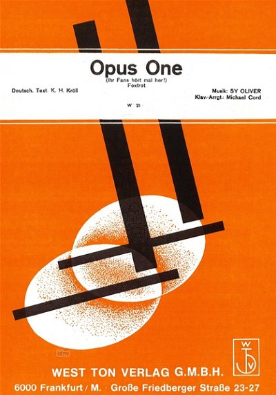 Oliver S.: Opus One
