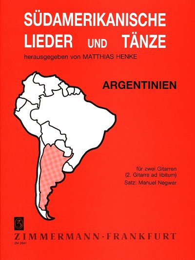 M. Henke: Südamerikanische Lieder und Tänze , 1-2Git (2Sppa)