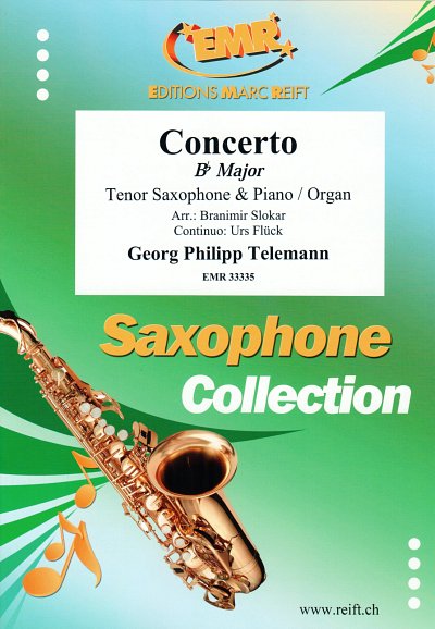DL: G.P. Telemann: Concerto Bb Major, TsaxKlavOrg