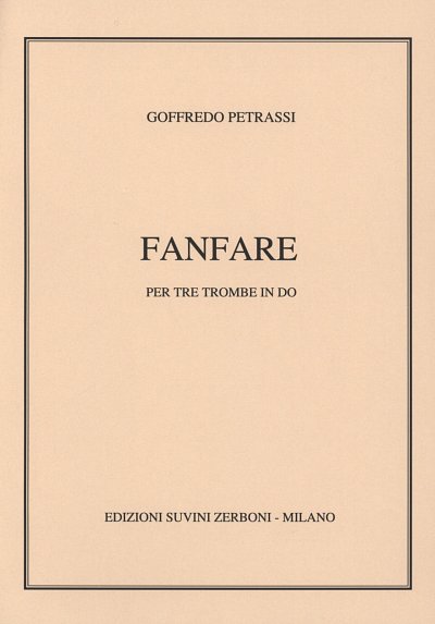G. Petrassi: Fanfare (Pa) (Part.)