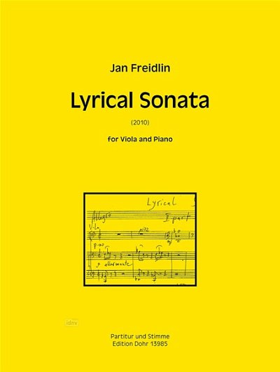 J. Freidlin: Lyrical Sonata, VaKlv (KlavpaSt)