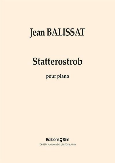 J. Balissat: Statterostrob, Klav