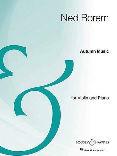 N. Rorem: Autumn Music, VlKlav (KlavpaSt)