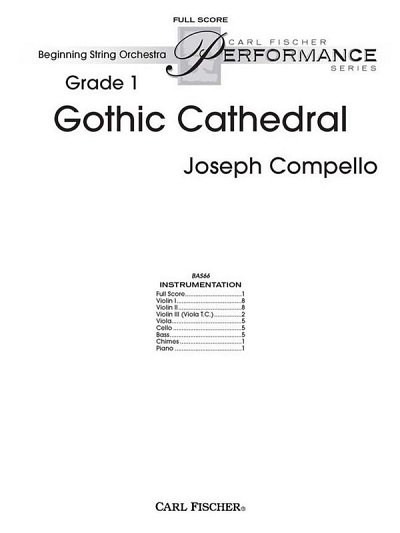 J. Compello: Gothic Cathedral, Stro (Part.)