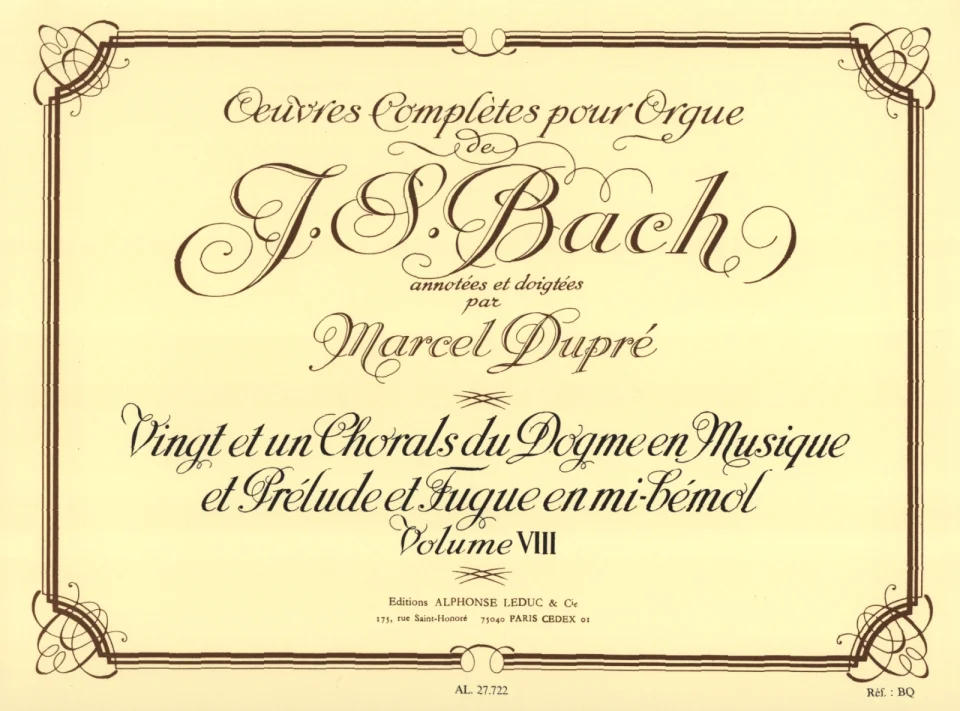 J.S. Bach: _uvres complètes pour Orgue 8, Org (Spiral) (0)