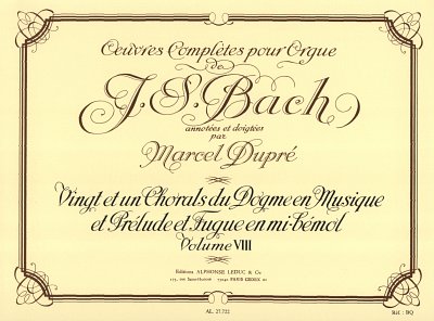 J.S. Bach - Œuvres complètes pour Orgue 8