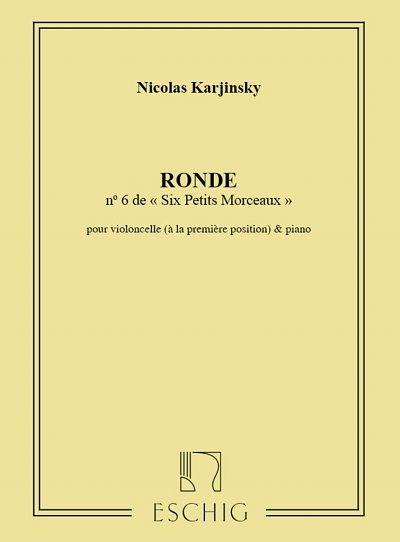 N. Karjinsky: Ronde , VcKlav (Part.)
