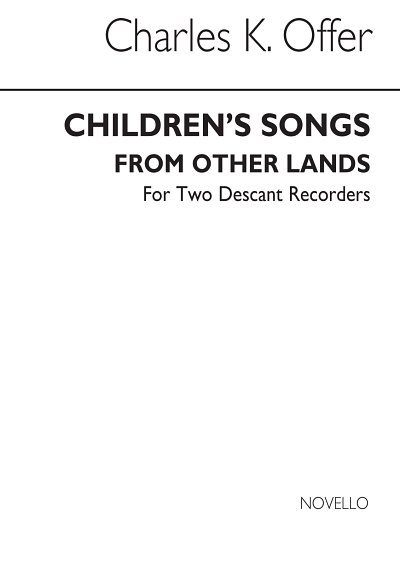 Children's Songs From Other Lands (Bu)