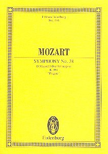 W.A. Mozart: Sinfonie 38 D-Dur Kv 504 (Prager) Eulenburg Stu