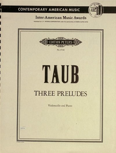 Taub Bruce J.: 3 Preludes