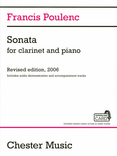 F. Poulenc: Sonata op. 184, KlarKlv (KlvpaStOnl)