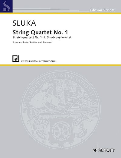 Sluka, Lubos: String Quartet No. 1