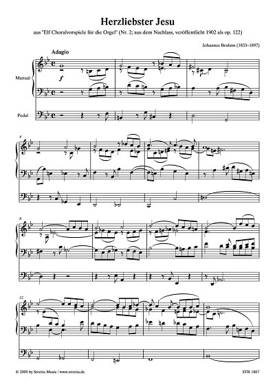 DL: J. Brahms: Herzliebster Jesu aus 
