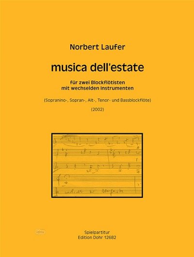N. Laufer: musica dell'estate , 2Bfl (Sppart)