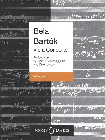 B. Bartók: Violakonzert op. posth., VaOrch (Part.)