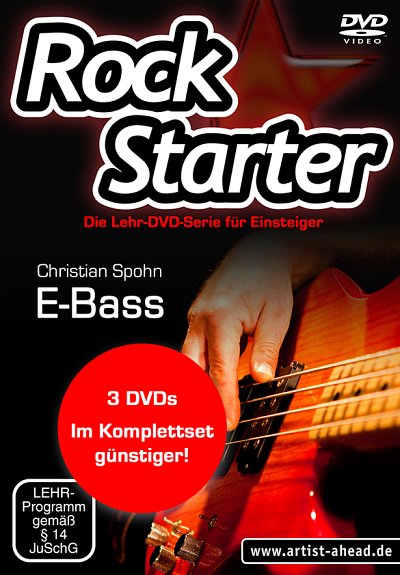 Spohn, Christian: Rockstarter Vol. 1-3 – E-Bass 1 - 3