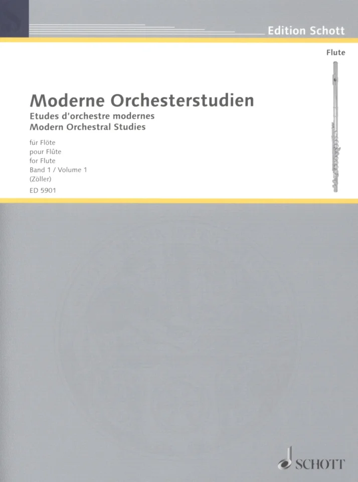Moderne Orchesterstudien für Flöte , Fl (0)