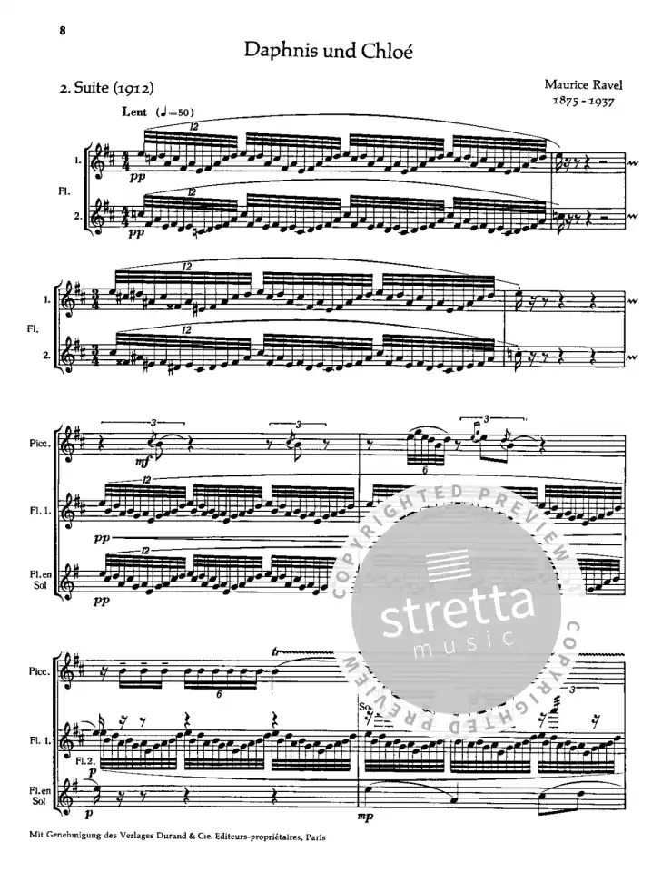 Moderne Orchesterstudien für Flöte , Fl (1)