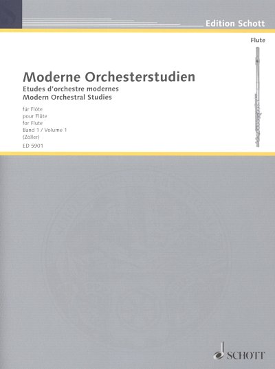 Moderne Orchesterstudien für Flöte , Fl
