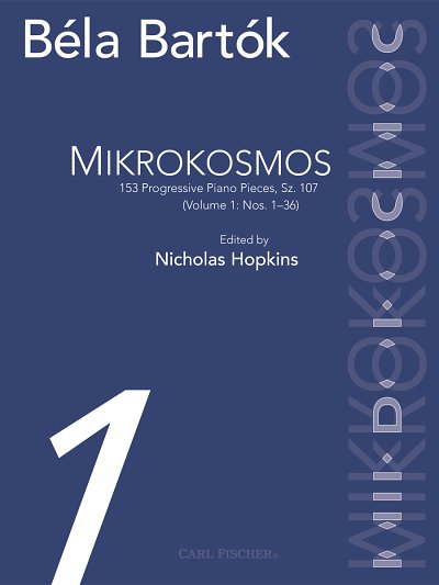B. Bartók: Mikrokosmos - 153 Progressive Piano Pieces, Sz. 107