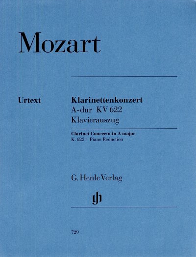 W.A. Mozart: Klarinettenkonzert A-Dur KV 62, KlarOrch (KASt)
