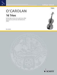 T. O'Carolan: 16 Trios , 2VlVa/Vc (Vla)