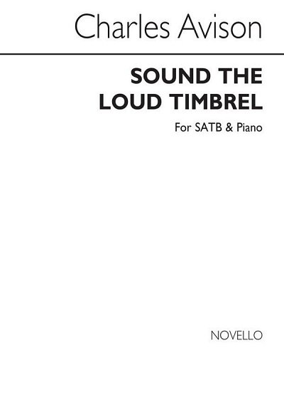 C. Avison: Sound The Loud Timbrel, GchKlav (Chpa)