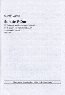 Weyer Martin: Sonate F-Dur