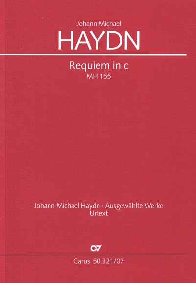 M. Haydn: Requiem in c  MH155, 4GesGchOrch (Stp)