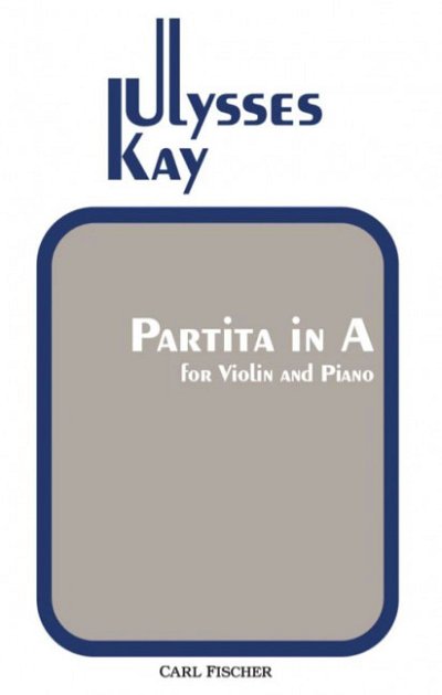 K. Ulysses: Partita in A, VlKlav (KlavpaSt)
