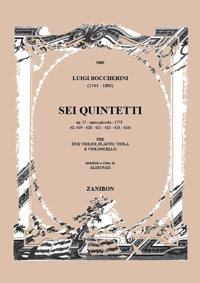 L. Boccherini y otros.: 6 Quintet Op. 17