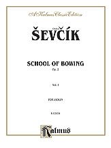 DL: O.S.S. Otakar: Sevcík: School of Bowing, Op. 2, Volume, 