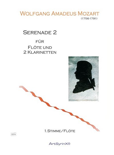 W.A. Mozart: Serenade 2 für Flöte und 2 Klarinetten