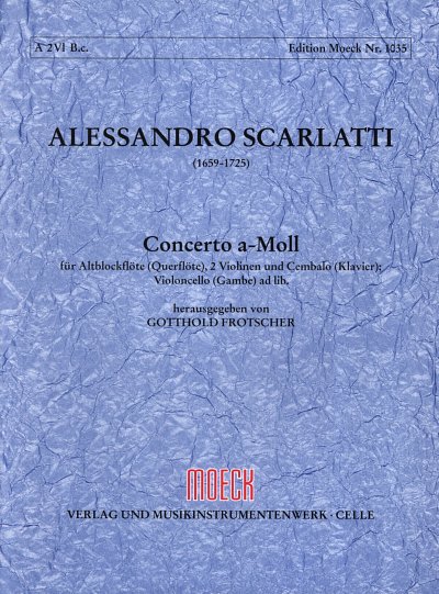A. Scarlatti: Konzert A-Moll