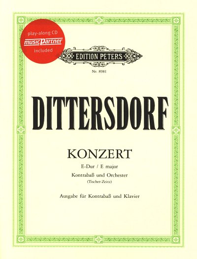 C. Ditters v. Dittersdorf: Konzert E-Dur - Kb Orch Music Par