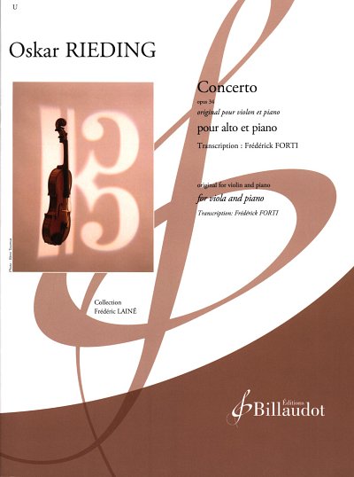 O. Rieding: Concerto op. 34, VaKlv (KlavpaSt)